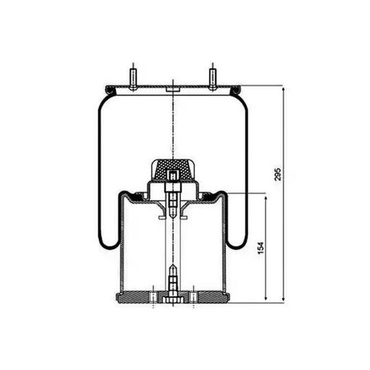 084.082-12A - Boot, air suspension 