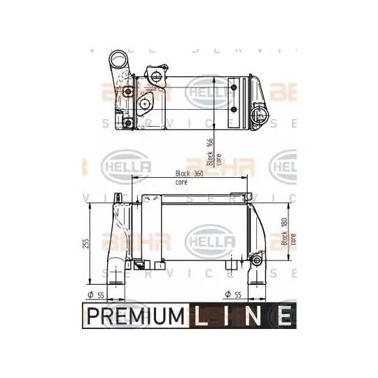 8MO 376 765-581 - Oil Cooler, retarder 