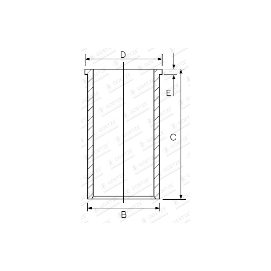 14-025480-00 - Cylinderhylsa 