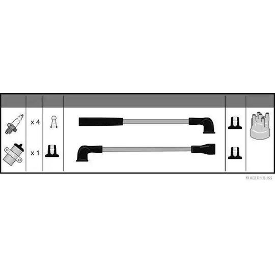 J5383018 - Ignition Cable Kit 