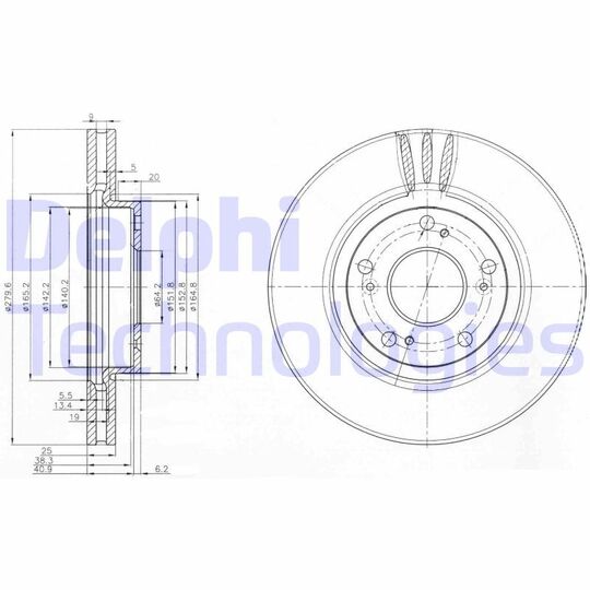 BG3977 - Brake Disc 