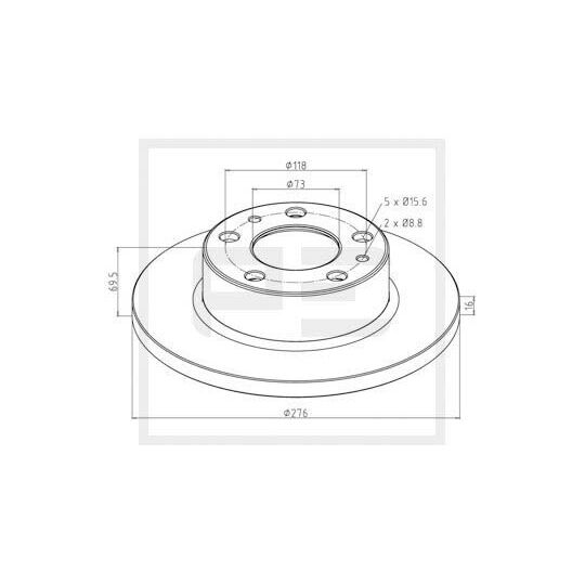 026.668-10A - Brake Disc 