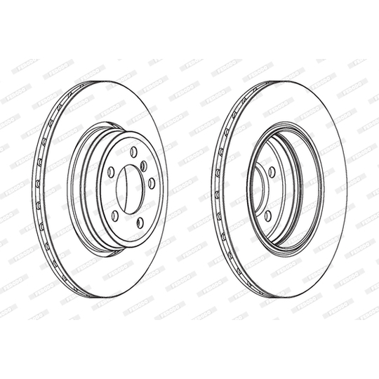 DDF1936 - Brake Disc 