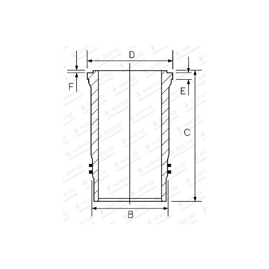 14-452880-00 - Cylinder Sleeve 