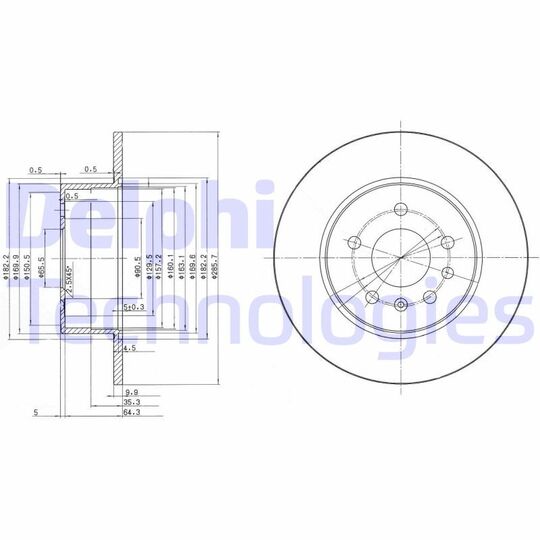 BG3274 - Brake Disc 