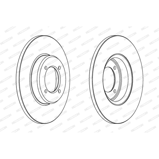 DDF527 - Brake Disc 