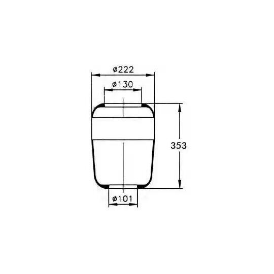 084.213-30A - Boot, air suspension 