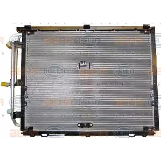 8FC 351 036-691 - Condenser, air conditioning 