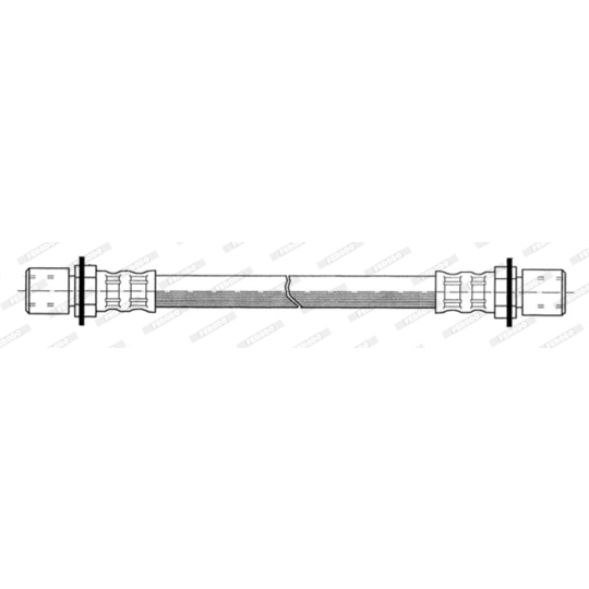 FHY2404 - Brake Hose 