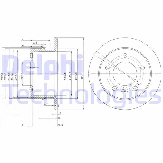 BG3235 - Brake Disc 