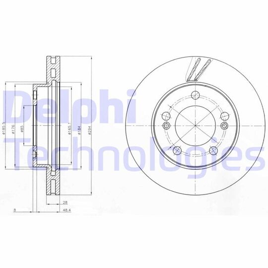 BG4206 - Brake Disc 