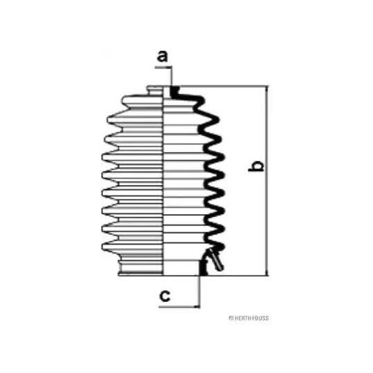 J4104000 - Bälgsats, styrsystem 