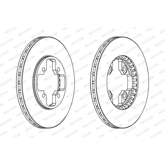 DDF590 - Brake Disc 