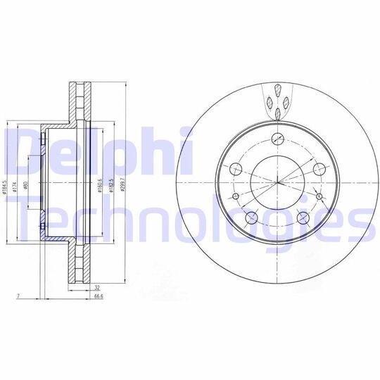 BG4060 - Brake Disc 