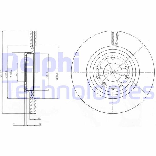 BG4028 - Brake Disc 