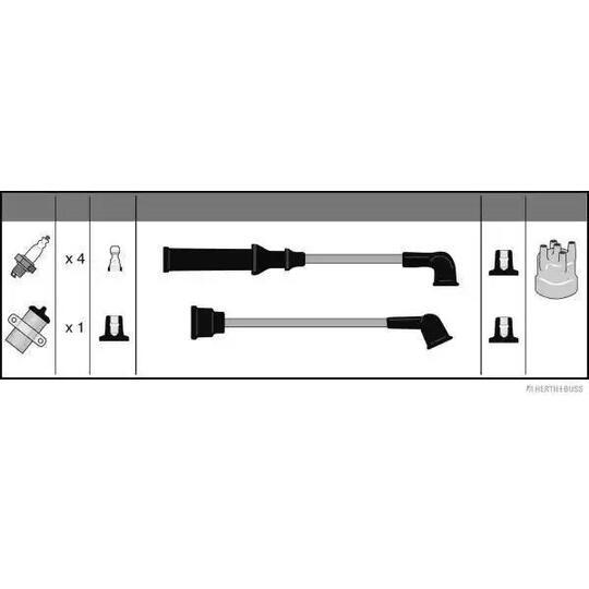 J5382011 - Ignition Cable Kit 