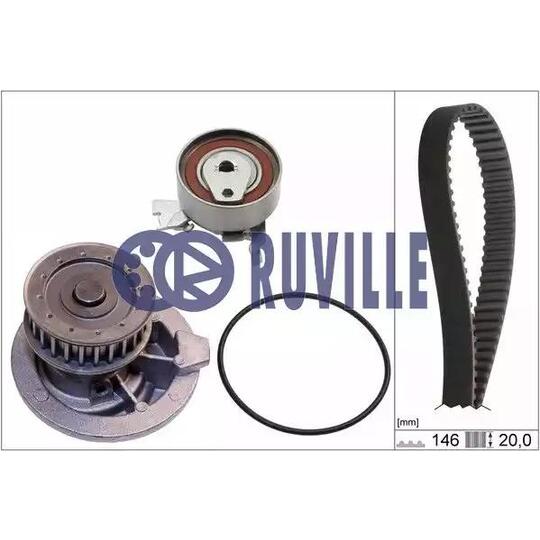 55315701 - Water Pump & Timing Belt Set 