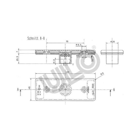 5615-36 - Side Marker Light 