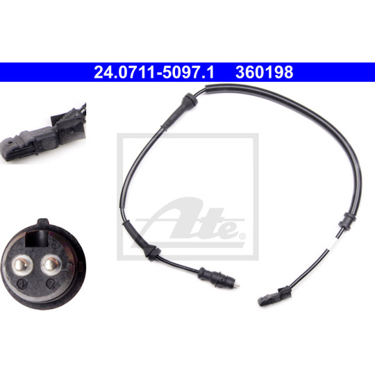 24.0711-5097.1 - Sensor, wheel speed 