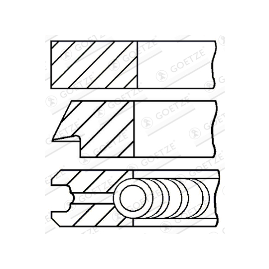 08-782000-00 - Piston Ring Kit 