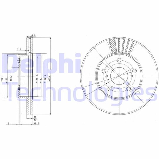 BG3171 - Brake Disc 