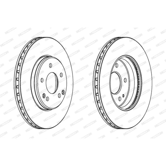 DDF1134 - Brake Disc 