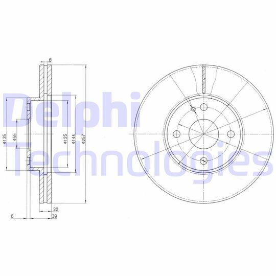 BG2804 - Brake Disc 