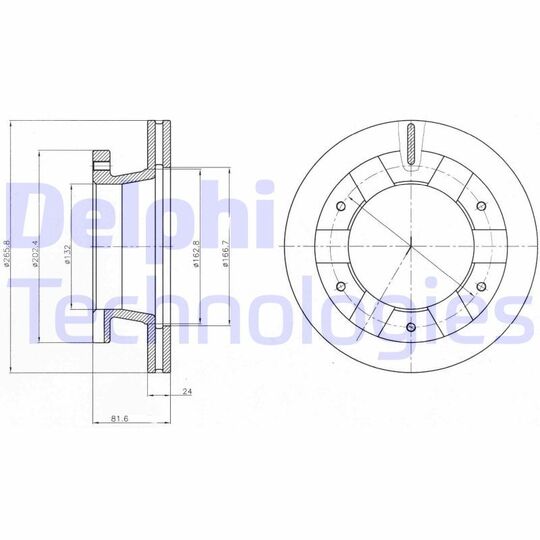 BG4285 - Brake Disc 