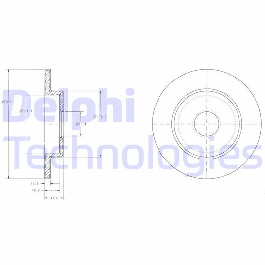 BG3761 - Brake Disc 