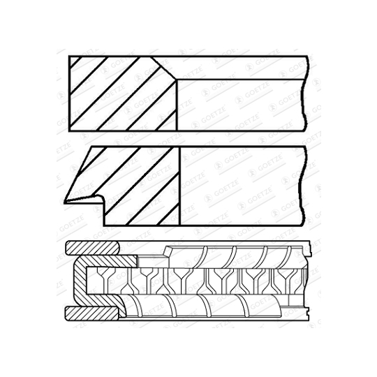 08-344500-00 - Piston Ring Kit 