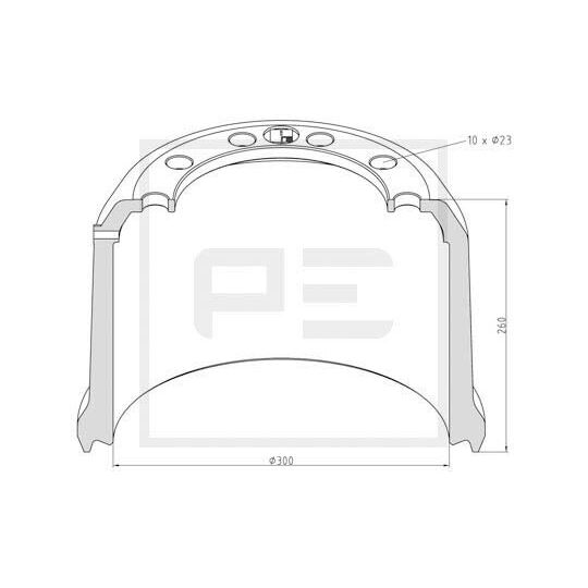 046.646-00A - Brake Drum 