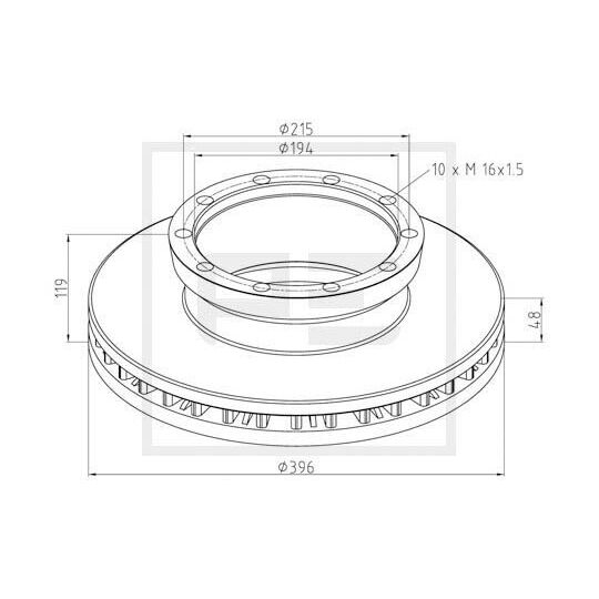 056.101-00A - Brake Disc 