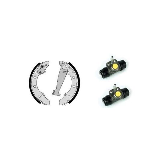 H 85 026 - Brake Shoe Set 