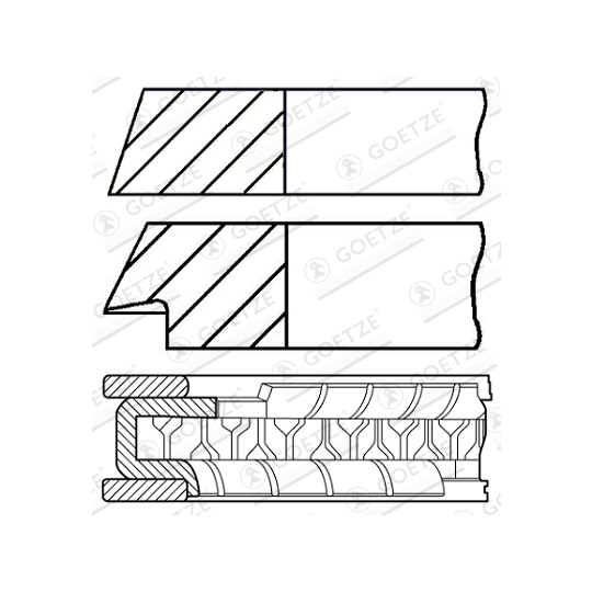 08-320400-10 - Piston Ring Kit 