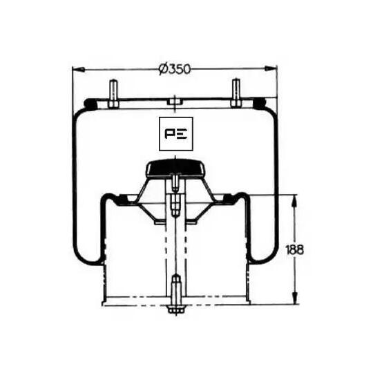 084.059-73A - Boot, air suspension 