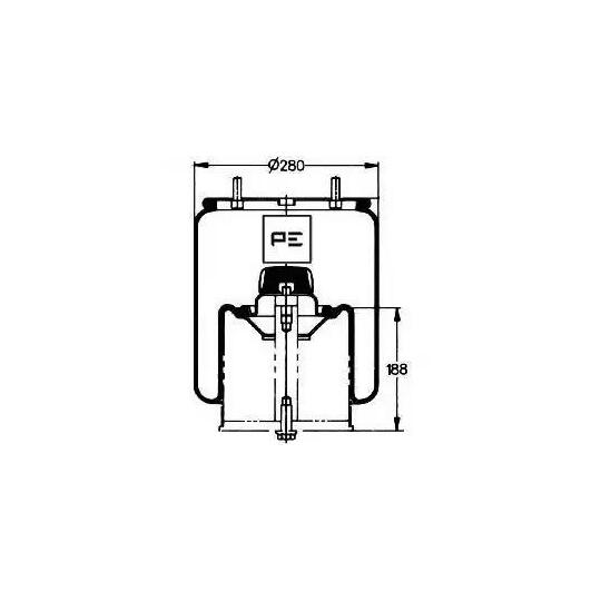 084.082-73A - Boot, air suspension 