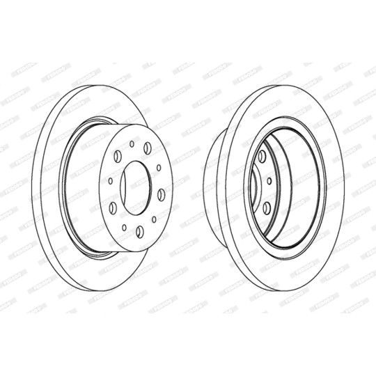 DDF1823 - Brake Disc 