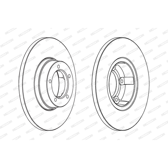 DDF065 - Brake Disc 