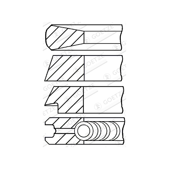 08-181000-00 - Piston Ring Kit 