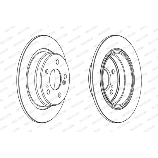 DDF548 - Brake Disc 