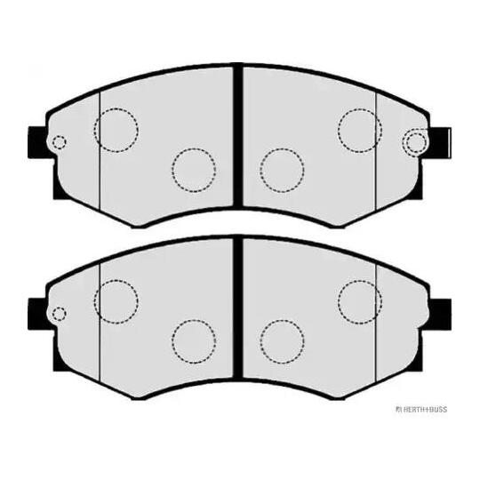 J3600406 - Brake Pad Set, disc brake 