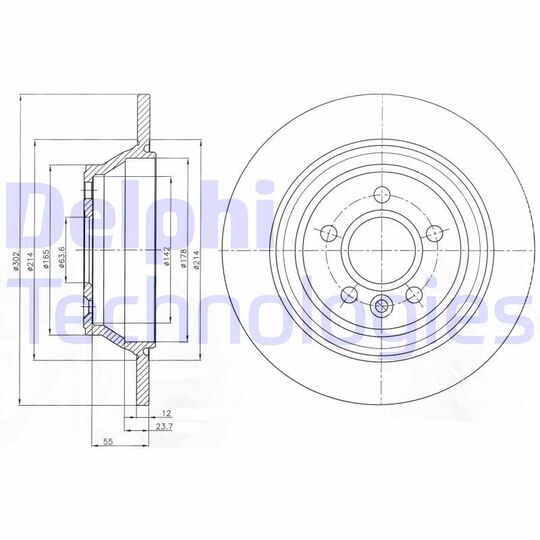 BG4238 - Brake Disc 