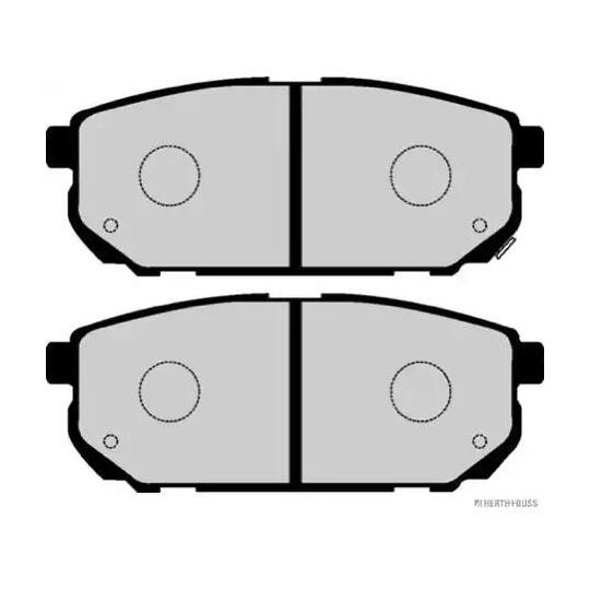 J3610317 - Brake Pad Set, disc brake 