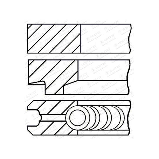 08-146108-00 - Piston Ring Kit 