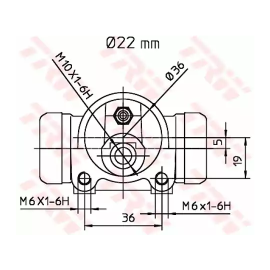 BWH169 - Wheel Brake Cylinder 