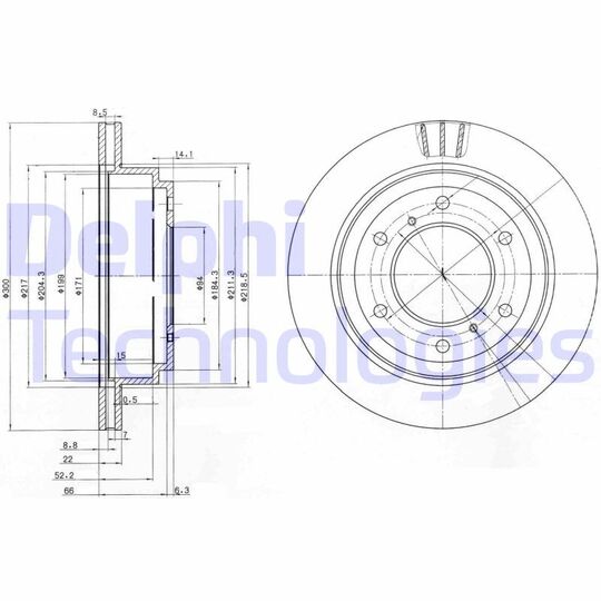 BG3813 - Brake Disc 