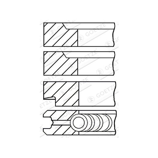 08-202400-10 - Piston Ring Kit 