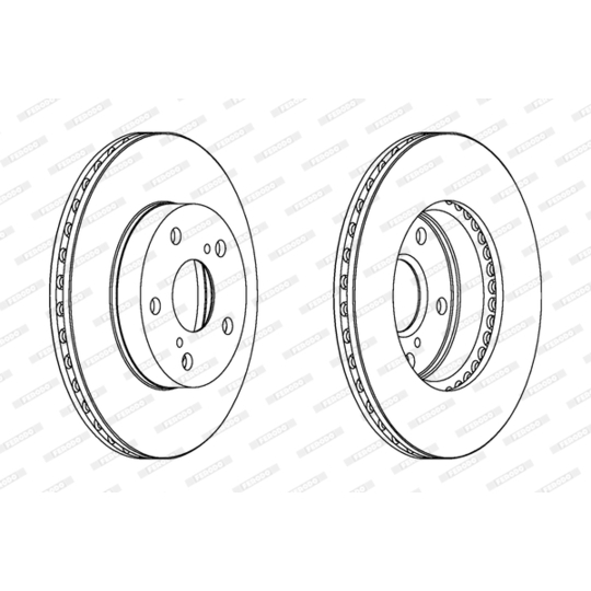 DDF777 - Brake Disc 