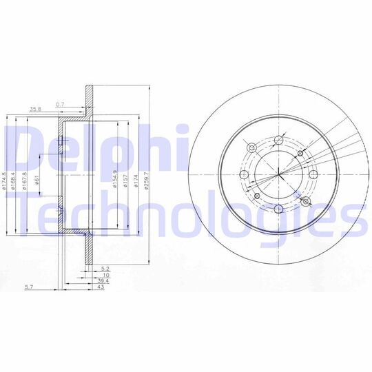 BG3793 - Brake Disc 