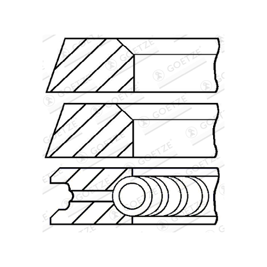 08-319700-10 - Piston Ring Kit 